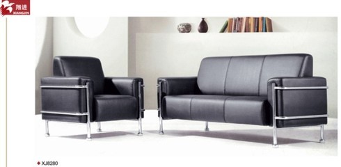 佛山翔進辦公家具 廠家直銷 辦公家用辦公沙發高檔現代皮制沙發 圖片_高清大圖 
